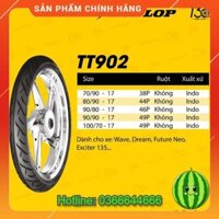 Lốp sau Future 125 - Dunlop 80/90-17 TT902