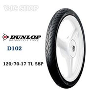 Lốp sau Honda Winner 150 - Dunlop 120/70-17 D102