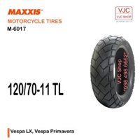 Lốp sau Vespa LX mới Maxxis 120/70-11 TL M6017