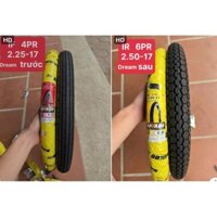 Lốp trước sau xe Dream Navado 2.25-17 và 2.50-17 chính hãng - Phụ Kiện, Phụ Tùng