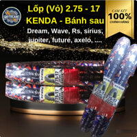 Lốp (Vỏ) 2.75 - 17  KENDA - Bánh sau - Dream, Wave, Rs, sirius, jupiter, future, axelo, ....