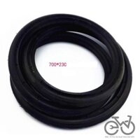 Lốp (Vỏ) đặc không săm xe đạp Fixed Single 700x23C (23-622) MÀU ĐEN