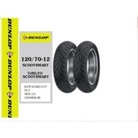 LỐP (VỎ) DUNLOP 120/70-12 SCOOT SMARTF MSX 125,VESPA, FLY, ECUPIRO, KAWASAKI 125 GIÁ KHUYẾN MÃI KHAI TRƯƠNG