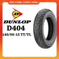 LỐP ( VỎ ) KHÔNG SĂM CHO XE PKL Dunlop 140/90/15 D404