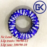 Lốp (vỏ) không săm dành cho xe Lead các đời ( Lốp trước 90/90-12 và lốp sau 100/90-10 )