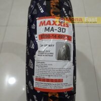 lốp vỏ maxxis 3D 80/90-14 không ruột bánh trước AB