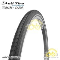 Lốp (Vỏ) xe đạp Deli Tire SA230 700x35C - 1 Chiếc