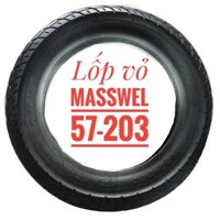 Lốp vỏ xe đạp điện MASSWELL 121/2X21/4 (57-203), chuyên dành cho các dòng xe điện, sản xuất tại Đài Loan