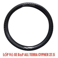 Lốp vỏ xe đạp thể thao địa hình ALL TERRA Cypher 27.5 27.5X2.10 (54-584) (650B-54), sản xuất tại Đài Loan