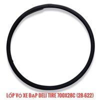 Lốp vỏ xe đạp thể thao đường trường, xe đạp đua Deli Tire 700X28C (28-622), sản xuất tại Indonesia