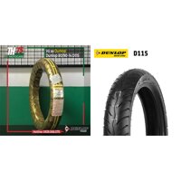 Lốp (vỏ) xe Dunlop 80/90-14 D115 dành cho tay ga  Air Blade, Vario, Click, Vision,.. (lốp trước)