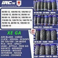 Lốp vỏ xe máy IRC INOUE 80/90-14 TT NR73T/Z LỐP XÀI RUỘT Trước Air Blade