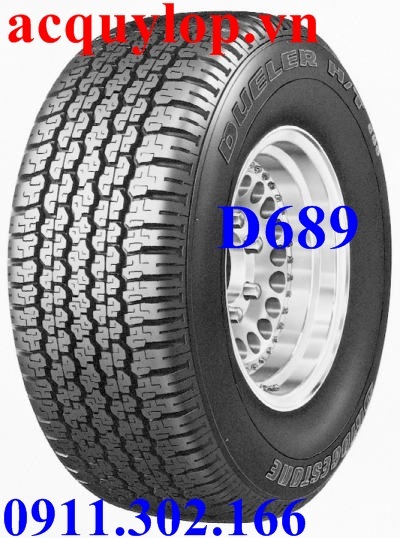 Lốp vỏ xe ô tô Bridgestone 245/70R16 D689 Thái Lan
