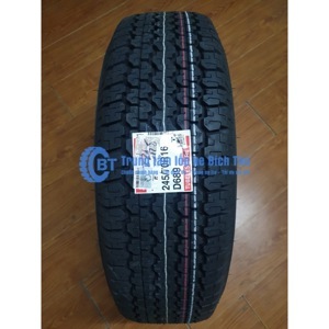 Lốp vỏ xe ô tô Bridgestone 245/70R16 D689 Thái Lan