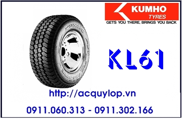 Lốp vỏ xe ô tô Kumho 265/60R18 KL21