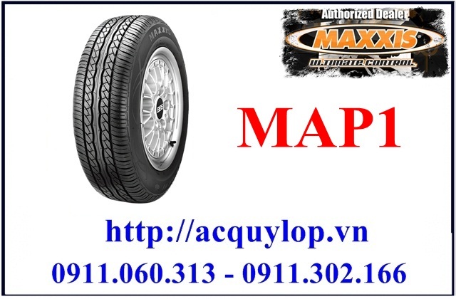 Lốp vỏ xe ô tô Maxxis 165/65R14 MAP1