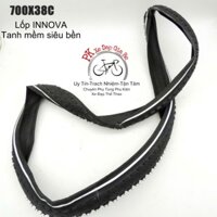 Lốp xe đạp 700x38c tanh mềm siêu bền , Lốp (Vỏ) xe đạp INNOVA 700x38c chính hãng, Vỏ xe đạp touring 700x38c cao cấp