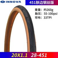 Lốp Xe Đạp innova 28-451 20x1.1 Cạnh Vàng Phong Cách vintage