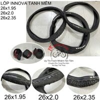 Lốp xe đạp thể thao 26 inch tanh mềm, Lốp xe đạp địa hình 26x1.95 - 26x2.0 - 26x2.35, Săm lốp vỏ ruột xe đạp bánh 26