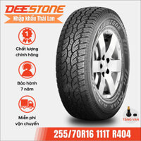 Lốp xe Deestone 255/70R16 111T PAYAK A/T R404 | Lốp Thái cao cấp lắp ch Ford Ranger bán tải