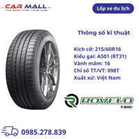 Lốp xe du lịch ROVELO 215/60R16 AS01(RT31)