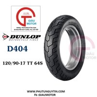 Lốp Xe Dunlop 120 90 - 17 D404 Tt 64s Vỏ Xe Máy Dunlop Size 120 - 90 - 17 D404 Tt 64s Trùm Dunlop Việt Nam , Giá Rẻ , Uy Tín
