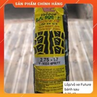 Lốp xe Future II trước 2.50-17 và sau 2.75-17 có săm nhãn hiệu Veloce, Đài Loan