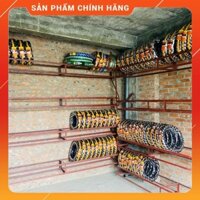 Lốp xe Jupiter, Sirius trước 70/90-17 và sau 80/90-17 có săm nhãn hiệu Veloce, Đài Loan