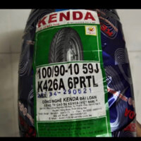 Lốp xe Kenda không ruột 100/90-10 6PRK426A bánh sau xe lead,attila,scr