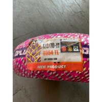Lốp xe máy DPLUS 120/70-11 vỏ sau xe Vespa Primavera không ruột (săm)