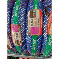 Lốp xe máy DPLUS 90/80-17 gai 355 vỏ trước xe Exciter 135, Winner 150 không ruột (săm)