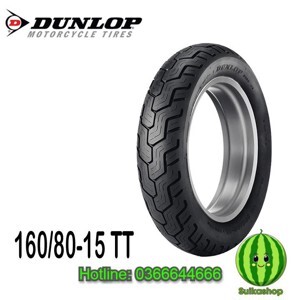 Lốp xe máy Dunlop 160/80-15 TT D404