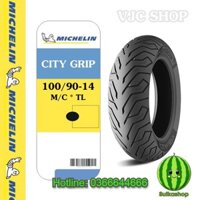 Lốp xe máy Michelin 100/90-14 City Grip hàng Châu Âu