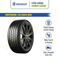 Lốp xe ô tô Continental 215/45R18 MC6 - Lắp xe Sedan, Vinfast VF e34,...khả năng phanh ngắn cao - Thegioilop