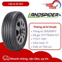 Lốp xe ô tô du lịch Thái Lan LANDSPIDER 265/65R17 CITYTRAXX H/T