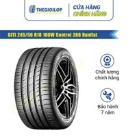 Lốp xe ô tô Giti Control 245/50R18 100W Control 288 Runflat - Lắp xe BMW X4,Mercedes Maybach S400,... - Lốp chống xịt - Thegioilop.vn