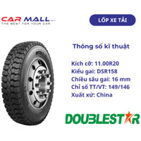 Lốp xe tải DOUBLESTAR 11.00R20 DSR158