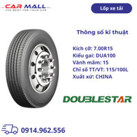 Lốp xe tải DOYUBLESTAR 7.00R15 DUA100