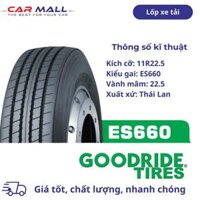 Lốp xe tải GOODRIDE 11R22.5 ES660 Thái Lan