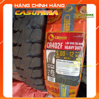 Lốp xe tải ( xe ba bánh - Xe Lôi ) Casumina 500-12 14PR CA402F hoa ngang (bộ) ( 14 lớp bố ) Chuyên Chở Nặng