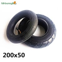 Lốp xe tay ga điện 200x50 / Van uốn cong ống trong cho bánh xe dao cạo lốp 8x2