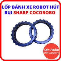 Lốp xe thay thế robot hút bụi Sharp Cocorobo ( 1 Cặp)