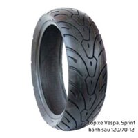 Lốp xe Vespa sprint bánh sau 120/70-12 không săm Veloce – Đài Loan