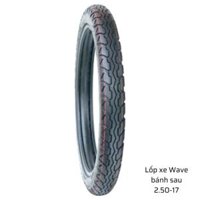 Lốp xe Wave sau 2.50-17 có săm nhãn hiệu Veloce, Đài Loan