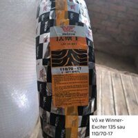 Lốp xe Winner, Exciter sau 110/70-17 tốc độ cao không săm Veloce – Đài Loan