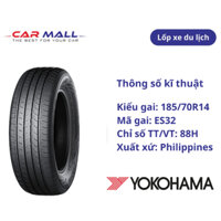 LỐP XE YOKOHAMA 185/70R14 ES32