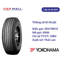 LỐP XE YOKOHAMA 255/70R15 G056