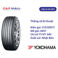 LỐP YOKOHAMA 215/55R17 AE51