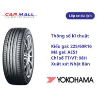 LỐP YOKOHAMA 225/60R16 AE51