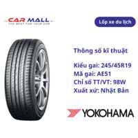 LỐP YOKOHAMA 245/45R19 AE51